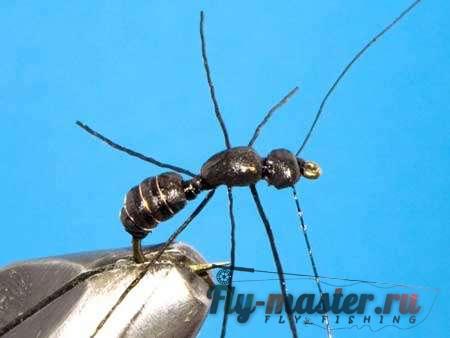 мушка муравей из пенки