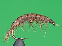 Нахлыстовая мушка нимфа Freshwaer Shrimp